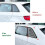 Car Rear Triangular Window Louvers Shutters Blinds Cover Trim for  A3 S3 8V Hatchback 2014-2020 Glossy Black 4