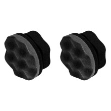 2X Pro Tire Hex Grip Applicator,Tire Shine Car Detailing Foam Sponge Tool, for Trim Accessories, Wheel Cleaner Rim