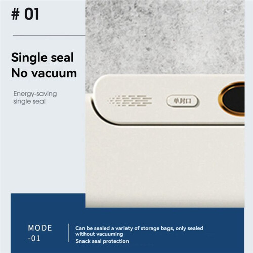 Portable Vacuum Sealer Machine for Home Use - Automatic Food Packaging and Preservation EU Plug 2