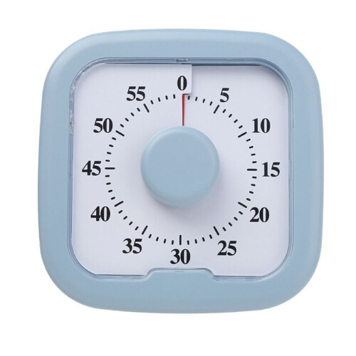 Silent Visual Timer 60-Minute Stopwatch Alarm Clock Countdown Timer with Stand Visualization Kitchen Cooking Timer