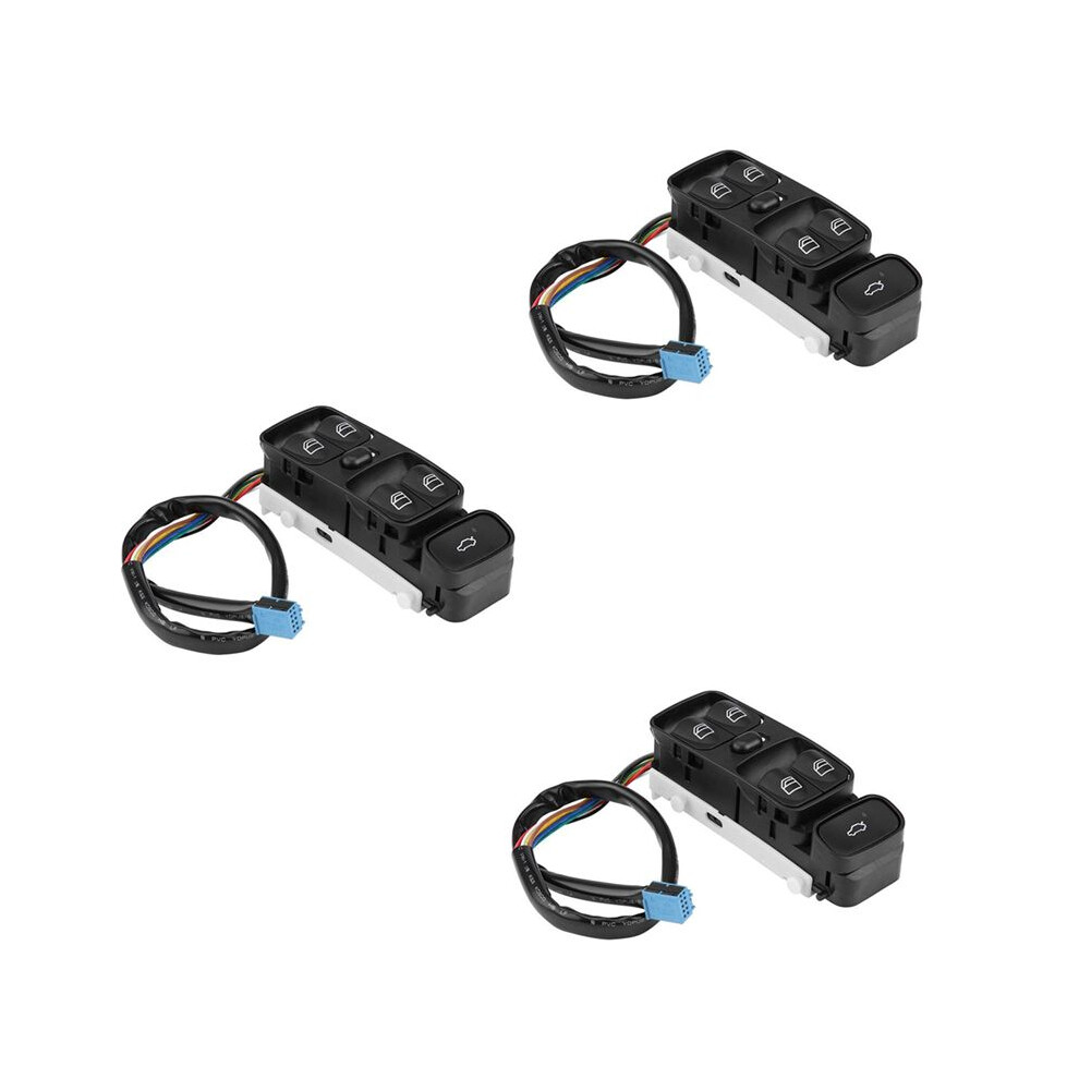 3X A2038200110 A2098203410 Power Control Window Button For C Class W203 C180 C200 C220 A2038210679 6131517499125