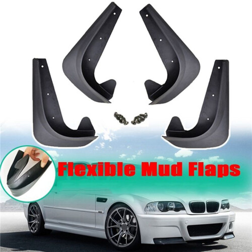 12x Paraspruzzi Auto Paraspruzzi Parafango per  3 5 7 Serie E30 E46 E90 E91 E92 E93 E60 F10 F11 G30 E38 E65 F01 2