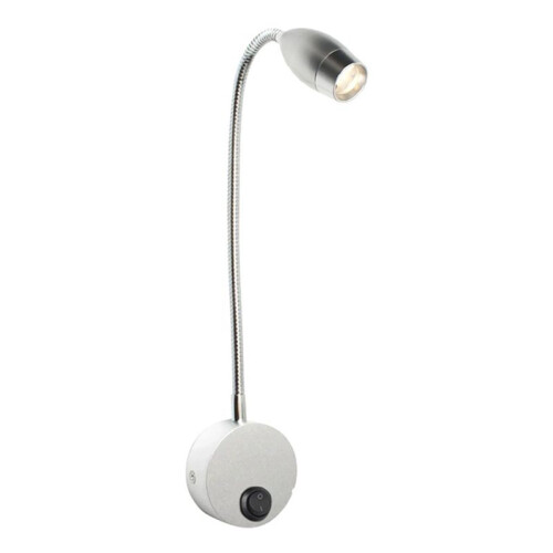 Reading Light LED Hose Spotlight Hose Wall Lamp Gooseneck Lamp Touch Control for Bedside Reading Warm Light EU Plug
