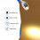 Reading Light LED Hose Spotlight Hose Wall Lamp Gooseneck Lamp Touch Control for Bedside Reading Warm Light EU Plug 5