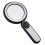 Rechargeable Magnifier with Light, Handheld  Luminous Magnifier 21 LED 3 Modes Lighting Book Magnifier 1