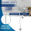 Reading Light LED Hose Spotlight Hose Wall Lamp Gooseneck Lamp Touch Control for Bedside Reading Warm Light EU Plug 6