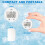 Ice Bath Thermometer with Timer Automatic Ice Bath Water Thermometer Humidity Instruments Home Measurement Tools 3