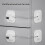 Child Safety Locks - Digital Password, Adhesive, Suitable for Freezer, Drawer, Cabinet,Windows 5