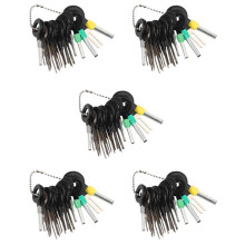 105Pcs Terminals Removal Key Tools Set for Car, Auto Electrical Wiring Crimp Connector Pin Extractor Puller Repair