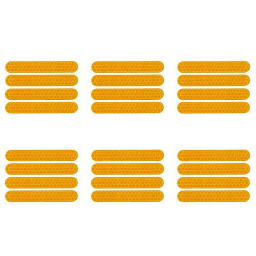 24X Reflective Stickers Waterproof Warning Strip Night Reflective Stickers for  Max G30