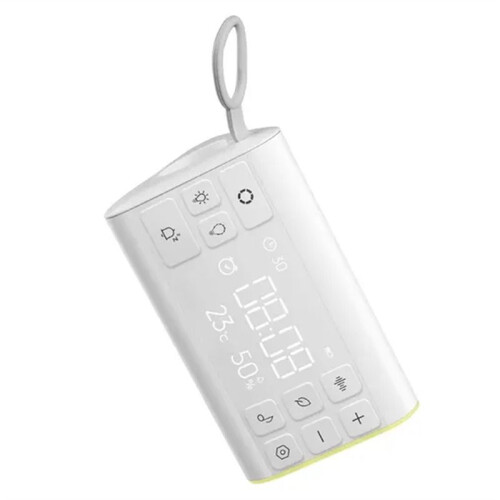 Privémodel Wit Noise Machine Slaaphulp Wit Noise Ademhalingslicht Wit Noise Wekker Slaaphulp