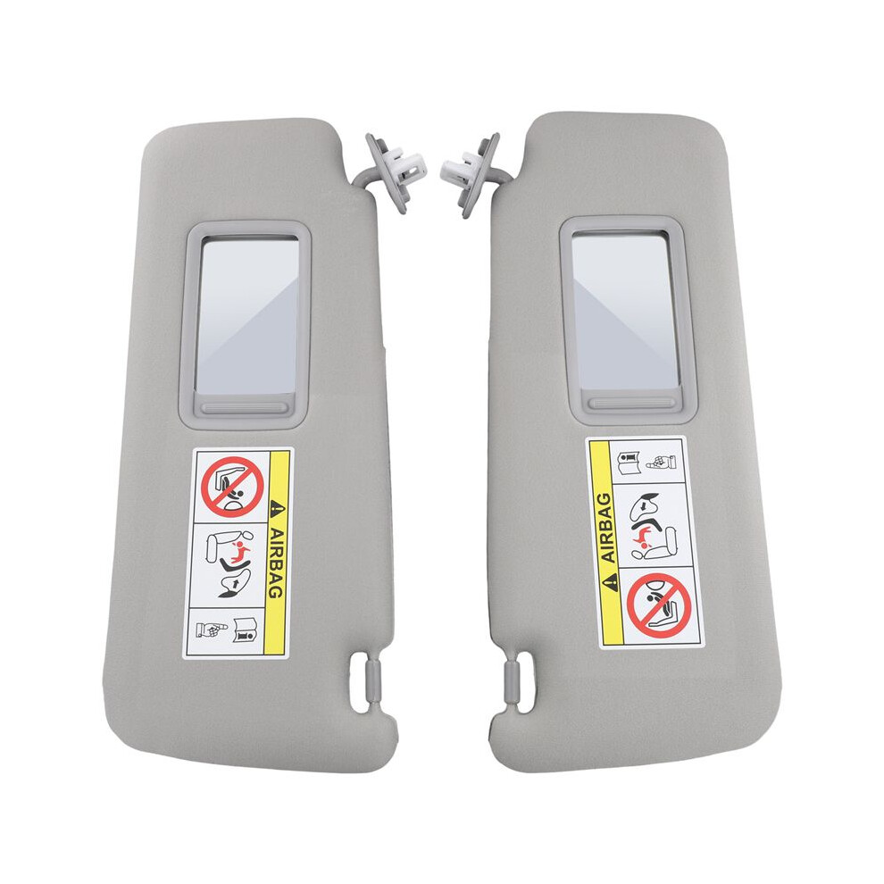 Sun Visor Left Side Right Side Driver Side Passenger Side J15 For Land Prado Kdj155 Kdj150 2009-2023 Gray 6032784114943