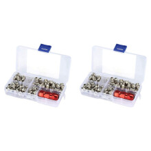 122 Pz Raccordo per Grasso Confezione M6/M8/M10 Capezzolo In Metallo Lubrificazione Meccanica Parte Grasso Nipplo Raccordo Assortimento Kit