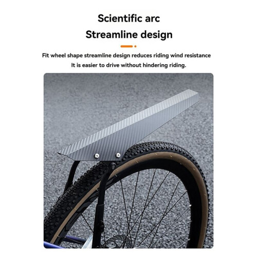 Parafango per Bicicletta Parafango per Bicicletta Parafango In Plastica Morbida Resistente Protezione per Bicicletta da Strada Accessori 1