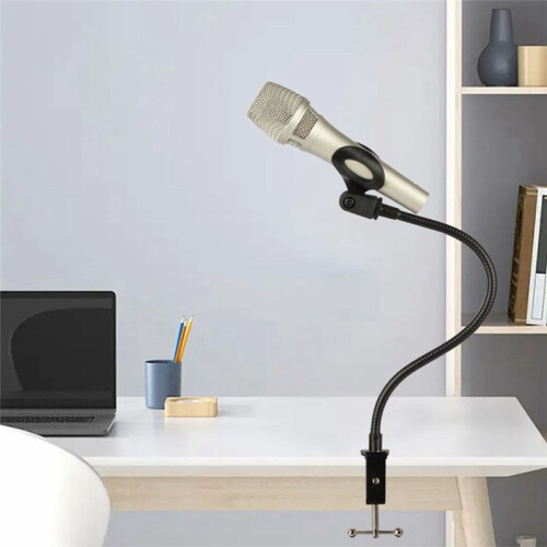 Desktop Microphone Stand Gooseneck Universal Hose 360 Degree Flexible Function Live Microphone Stand 1