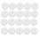 200 Tampas para Copos de Café, Tampas Plásticas Descartáveis de 3,54 Polegadas para Copos de Papel de 10 Oz, 12 Oz, 16 Oz e 20 Oz, Brancas 1