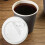 200 Tampas para Copos de Café, Tampas Plásticas Descartáveis de 3,54 Polegadas para Copos de Papel de 10 Oz, 12 Oz, 16 Oz e 20 Oz, Brancas 4