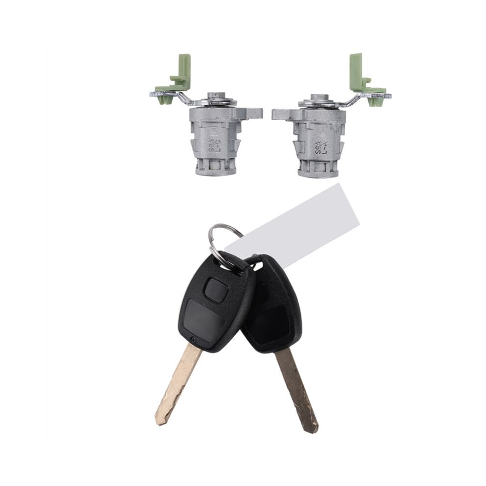 Left & Right Door Lock Cylinder With 2 Keys 72185-S9a-013 For Accord S2000 Cr-V 72145-S73-003 72146 6031497083195