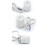 230V Normally Open Actuator Driven , M30 X 1.5mm Electric Floor Heating TRV Constant Temperature Radiator 2