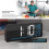 LED Alarm Clock Digital - LED Large Display 24 cm Colour Display - Temperature Display Humidity Timer Brightness Sensor 5