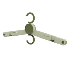 Draagbare Opvouwbare Kledinghanger met Clips, Multifunctioneel Droogrek voor Kleding en Schoenen, Stevig Reisaccessoire A