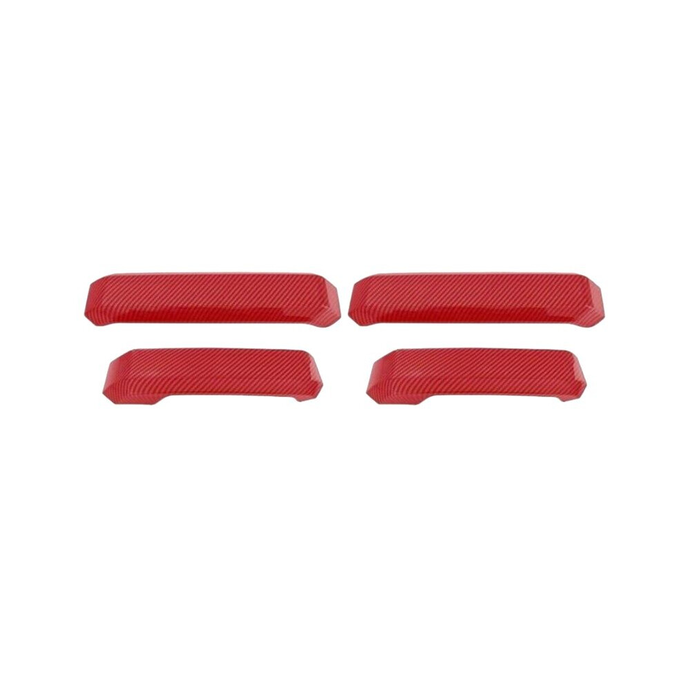 Car Inner Door Grab Handle Door Handle Trim Cover For F150 2015-2020 Car Interior Accessories Red 6032229952116