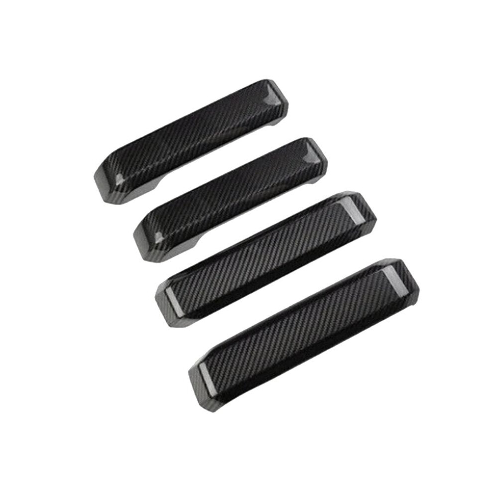 Car Inner Door Grab Handle Door Handle Trim Cover For F150 2015-2020 Car Interior Accessories Black 6032472303932
