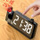 Projection Alarm Clock HD LED Display  Projection Clocks for Bedroom 180 Degree Rotatable Digital Clock Projector B 3