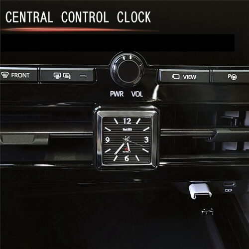 Car Central Control Clock Car Clock Car Interior Accessories for  ALPHARD/VELLFIRE 40 Series 2023 2