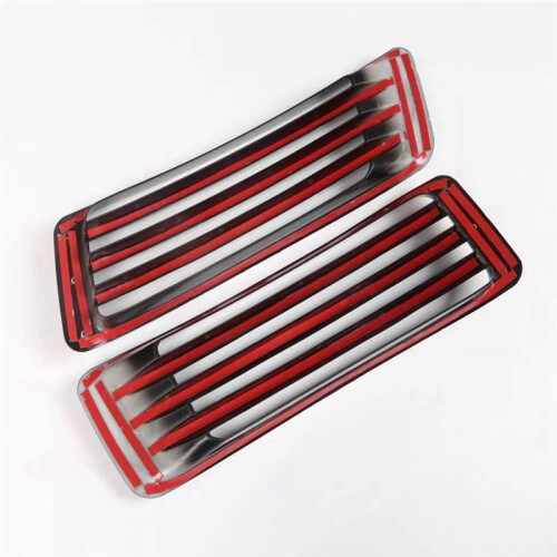 Black Front Bumper Grille Air Vent Trim Cover for   L405 1