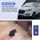 Flip Key Shell fit for  ix45 Santa Fe Remote Key Case Fob 3-Button Black 7