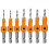 7pcs Hexagonal Shank Woodworking Countersunk Heads Drill, Hidden Screw Hole Double-Edged Drilling Countersunk- Drill 1