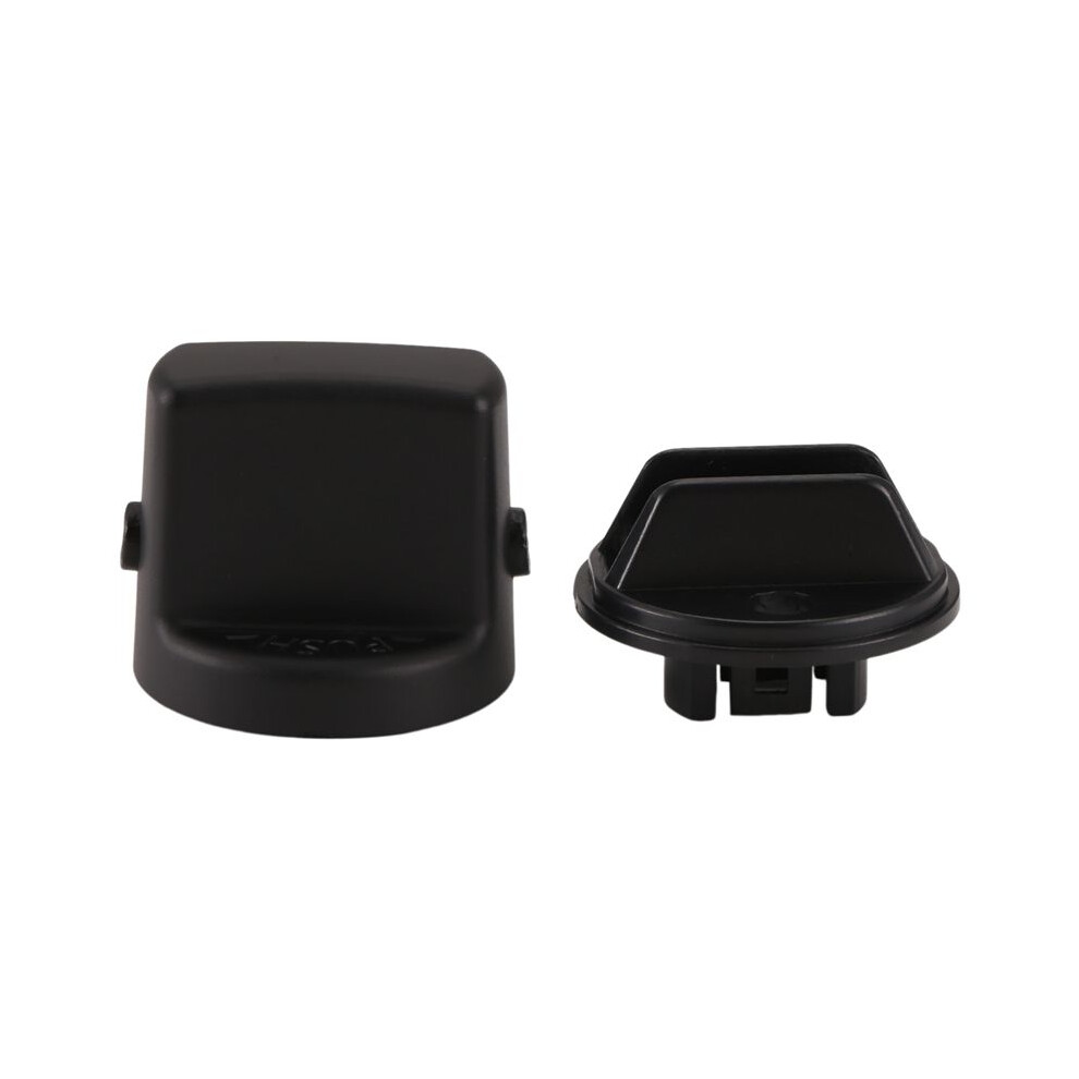 Ignition Key Knob Push Turn Key Ignition Knob Set For Keyless Entry Speed 6 Cx7 Cx9 Replace D461-66-141A-02 D6y1-76-142 (Turn Knob) Black 4712580040081