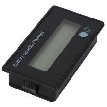 12V 24V 36V 48V Batterijmeter, Batterijcapaciteit Spanningsindicator, Loodzuur- en Lithium-Ion Batterijontladingsmonitor, voor Motorfietsauto