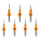 7pcs Hexagonal Shank Woodworking Countersunk Heads Drill, Hidden Screw Hole Double-Edged Drilling Countersunk- Drill 6