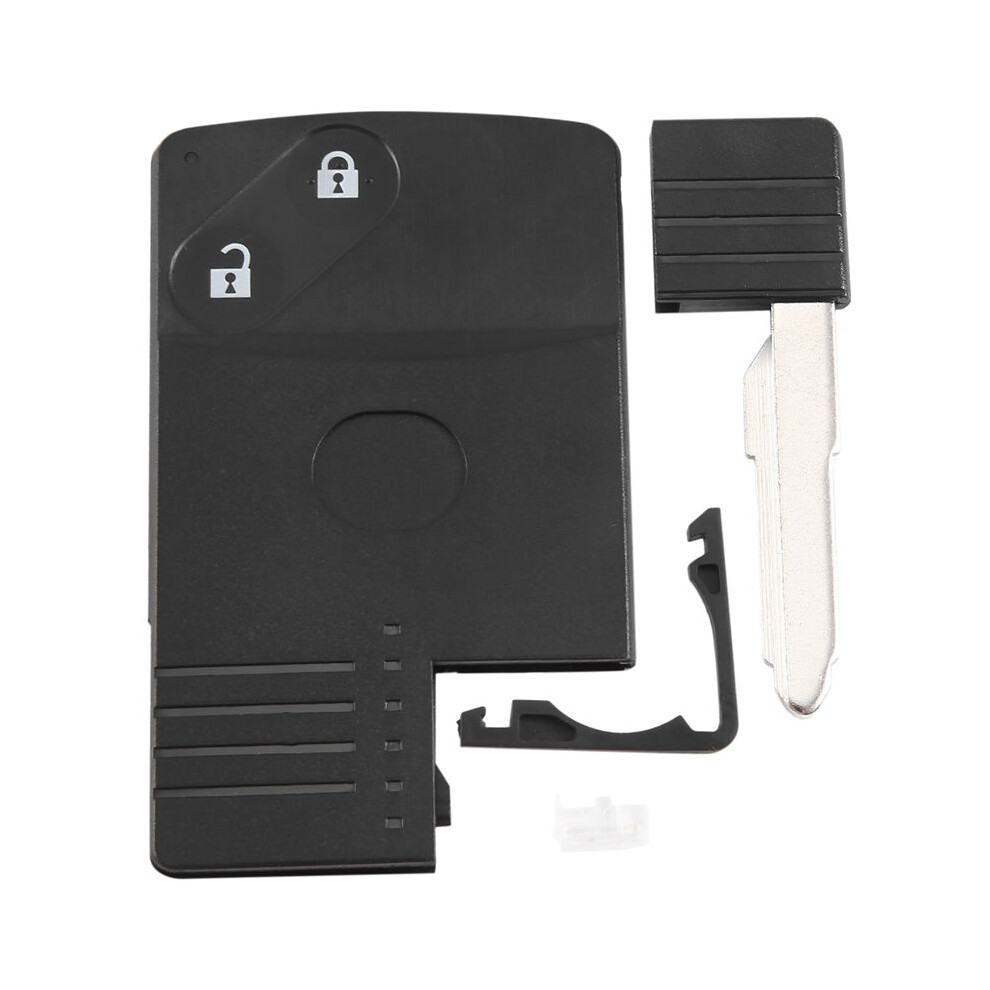 2 Button Card Remote Key Shell Case For 5 6 Cx-7 Cx-9 Rx8 Miata 6133510099494