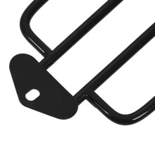 Guardabarros de Acero para Motocicleta Respaldo Guardabarros Trasero para -Davidson Sportster Xl 883 Xl1200 X48 (Negro)