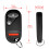 Telecomando per Auto Senza Chiave 2Vcs NHVWB1U521 per   2001 2002 2003 2004 2005 4