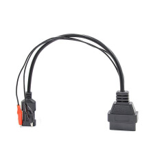 für Alfa Lancia  3 Pin Bis 16 Pin OBDII OBD2 Anschluss Adapter Auto Kabel Obd für  3Pin Diagnose Kabel