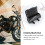 Motorcycle Leather Universal Tool Round Roller Saddle Bag fork for Travel Suitcase 6