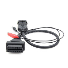 Voor Alfa Lancia voor 3 Pin Naar 16 Pin OBDII OBD2 Connector Adapter Auto Kabel Obd voor 3Pin Diagnose Kabel