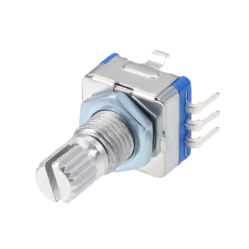 360 Degree Rotary Encoder Code  Digital Potentiometer EC11 5 Pins 15mm Shaft 10Pcs 1