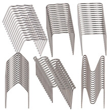600 Pieces Hot Staples Welding Rods Bumper Repair Welding Wire for Repair Machine Car Bumpers Dashboards Lamp Holders