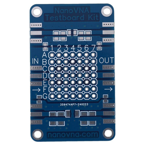-Testkaartkit VNA-Testdemokaart Vector Netwerkanalyzer Testkaart 1