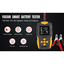 12V/24V Auto Batterij Tester Digitale Automotive Diagnostische Batterij Tester Analyzer Voertuig Starten Opladen Scanner Tool