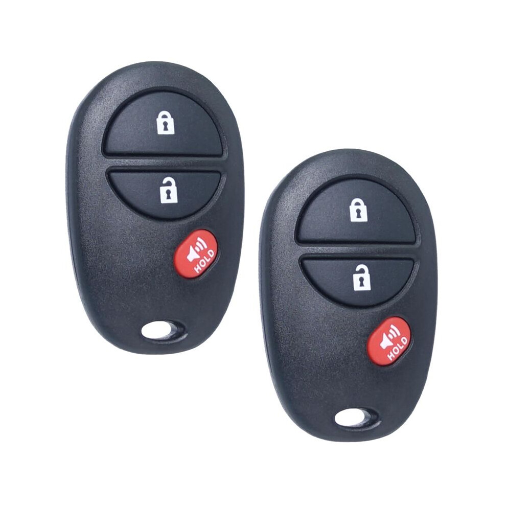 Key Fob Keyless Entry For Tacoma Tundra Sienna Sequoia Highlander 3 Buttons Gq43vt20t 89742-Ae010 6033179296640