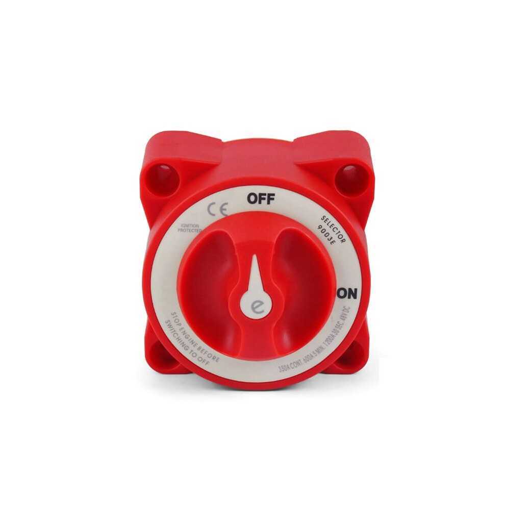 48V 350A Car Auto Rv Marine Boat Single Circuit Selector Isolator Disconnect Rotary E Series Battery Cut 4712028914035