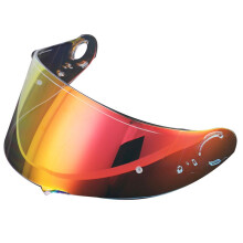 Motorradhelm REVO-Linse Helmvisierzubehör Helm-Windschutzscheibenlinse für -AIR -AIR2-Helm Klares Revo-Rot