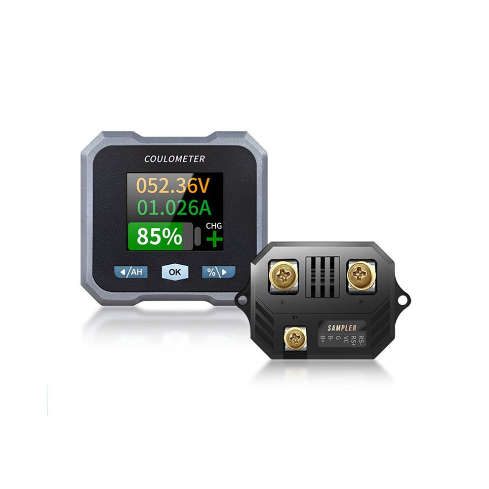 Bl105f Coulomb Meter Dc10-100V 0-50A Waterproof Battery Meter And Voltmeter For Electric Two-Wheeled Vehicle,A 6031146660623