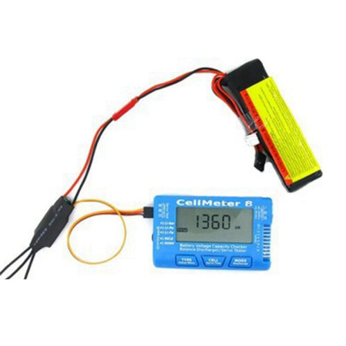 YIXISI RC CellMeter 8 Testeur de Capacité de Batterie Numérique